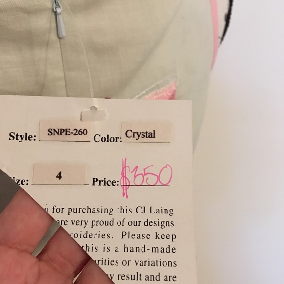 CJ Laing Linen Martini Print Dress - Picture 6 of 8